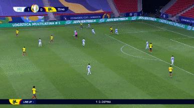 美洲杯-梅西助攻劳塔罗破门 阿根廷1-1哥伦比亚