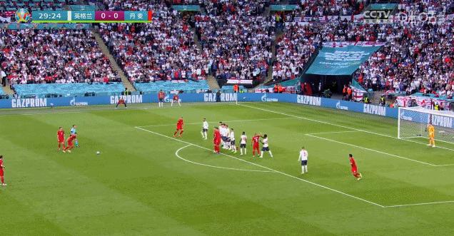 欧洲杯·战报｜斯特林加时赛造点凯恩破门，英格兰2:1胜丹麦首次闯入欧洲杯决赛