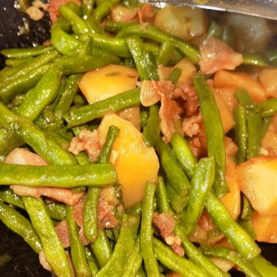 土豆豆角燉肉,土豆豆角燉肉的家常做法大全