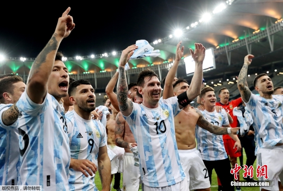 阿根廷1-0胜巴西夺美洲杯冠军 梅西圆梦