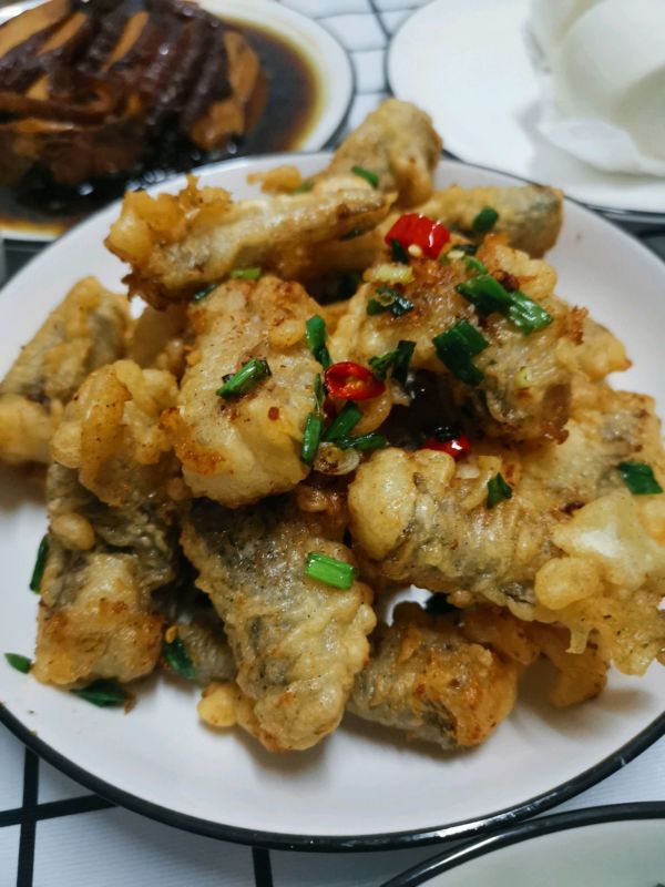 这样的椒盐九肚鱼你吃过吗?