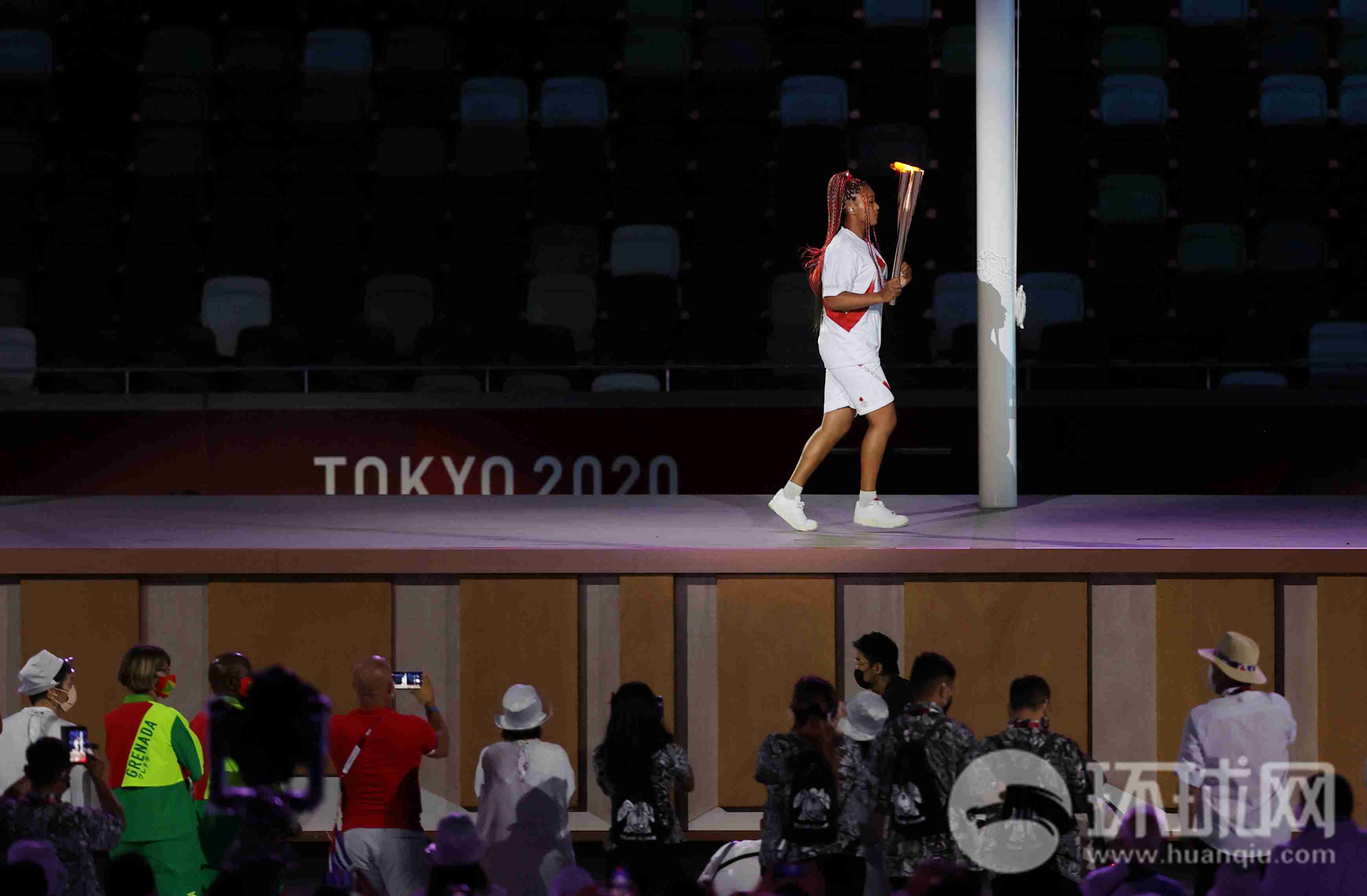 东京奥运会开幕式图片（圣火点燃！东京奥运会开幕式顺利举行）