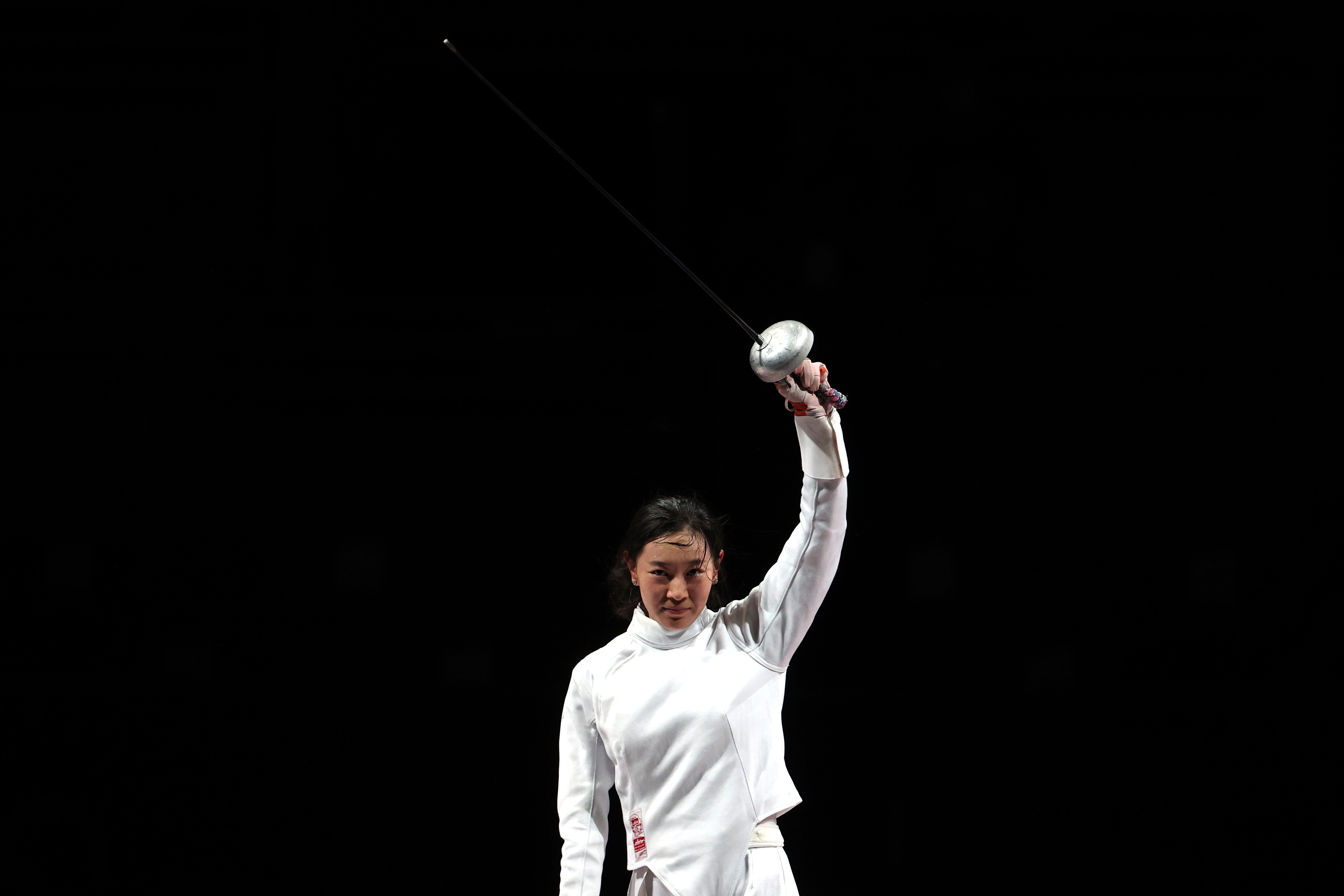 里约奥运会女子重剑冠军视频(一剑封喉！孙一文击剑女子重剑决赛夺金，中国代表团第三金)