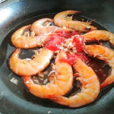 #不容错过的鲜美滋味#丰富餐桌味--番茄大虾