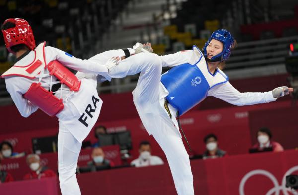 奥运跆拳道比赛（东京奥运会｜跆拳道：收官战中韩依然无金）-趣拿体育