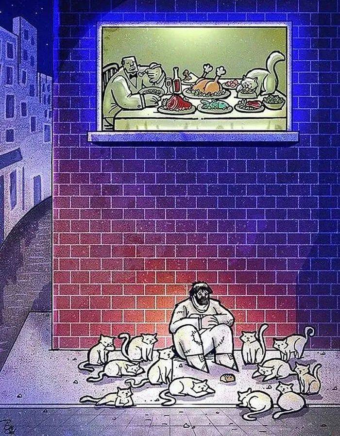 关于人性的文章和说说配图「幽默」 _qq说说网