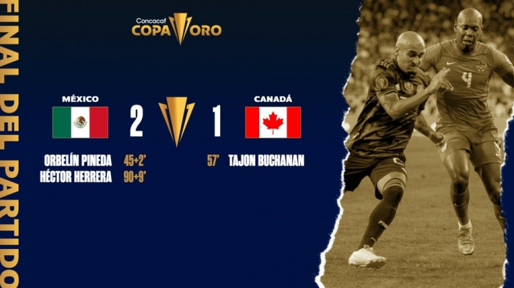 金杯赛-埃雷拉绝杀！墨西哥2-1加拿大，与美国队会师决赛