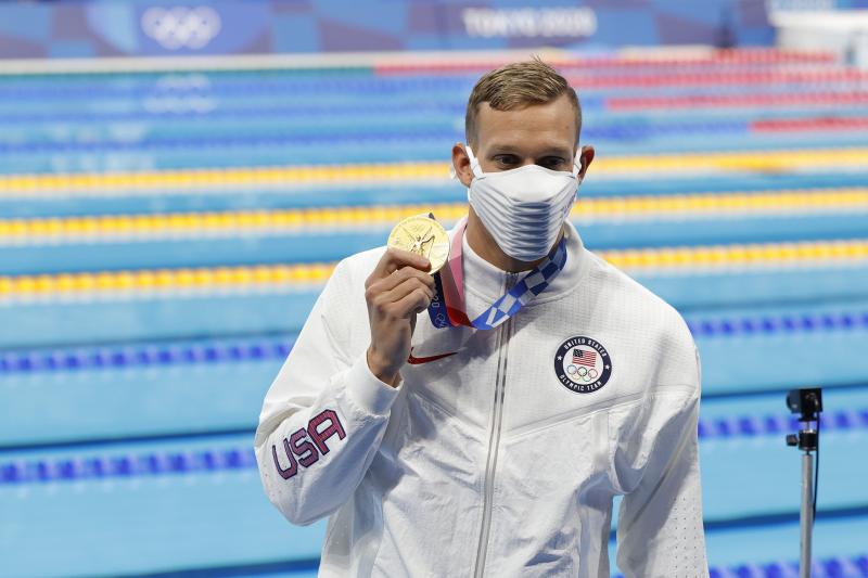 德雷塞尔东京奥运会金牌（瞰奥·战况 - 德雷塞尔男子100蝶破世界纪录夺冠 本届奥运有望夺五金）-华海博客