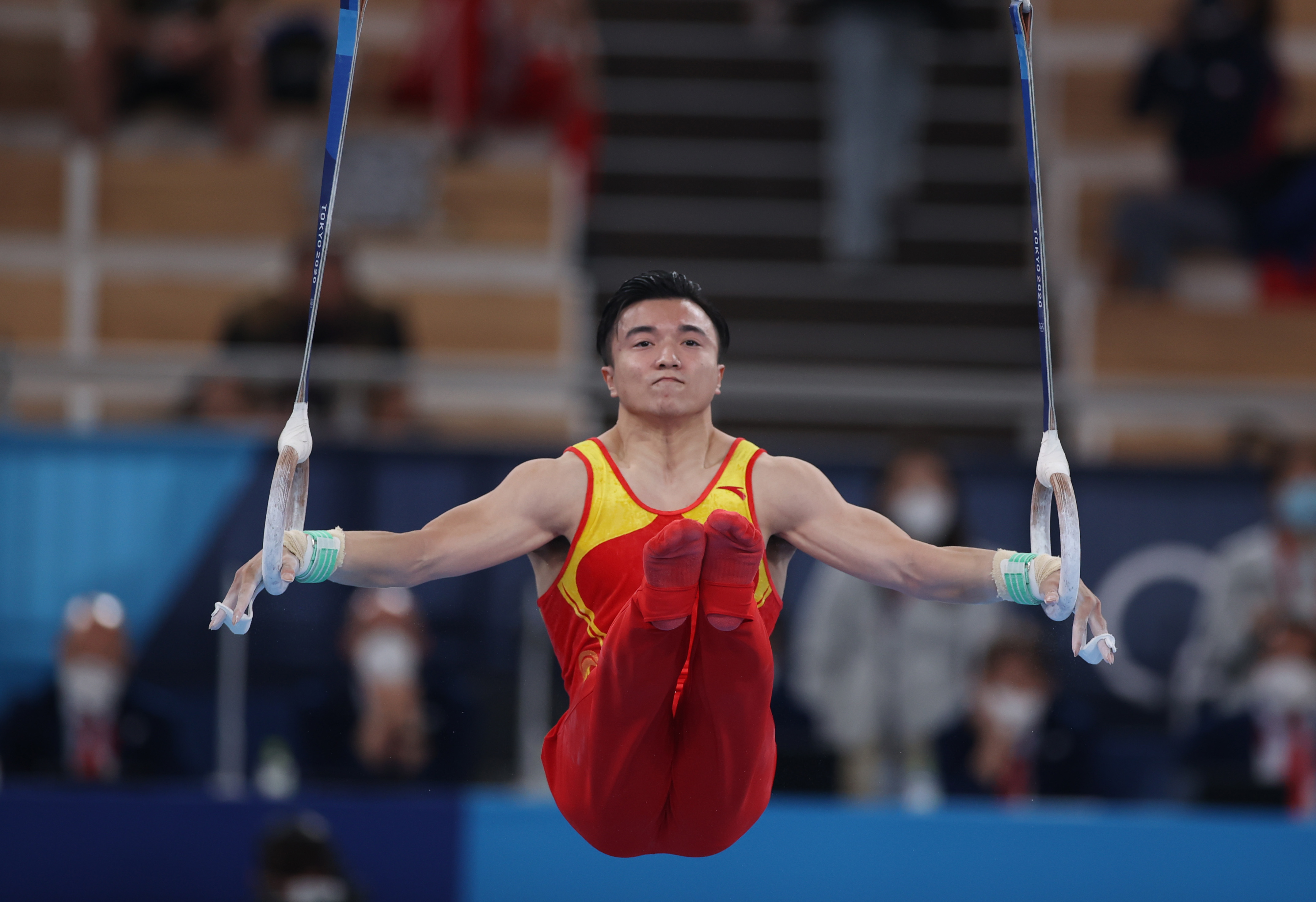 刘洋吊环世界杯冠军(体操——刘洋夺得男子吊环冠军)_十大足球直播推