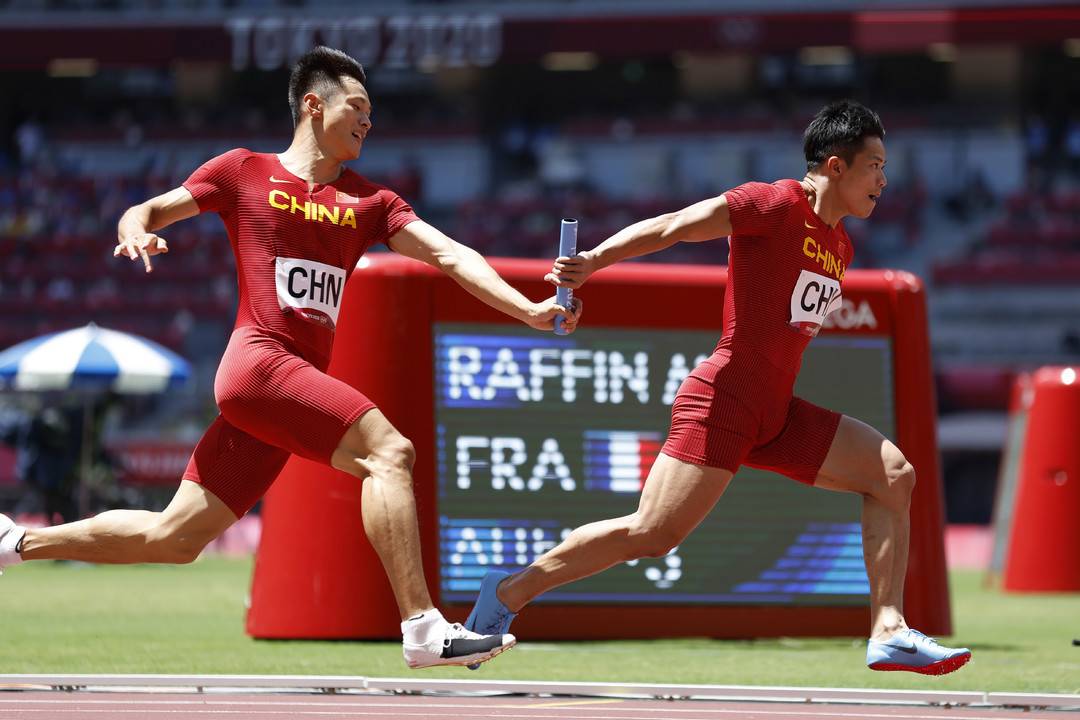 4x100米接力赛中国最好成绩（田径男子4x100接力 中国队收获第四名平奥运历史最佳纪录）
