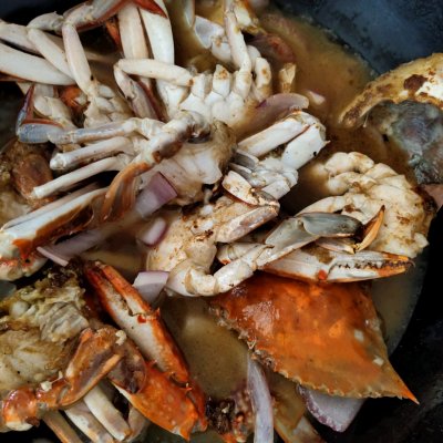 咖喱蟹的做法,咖喱蟹的做法 简单