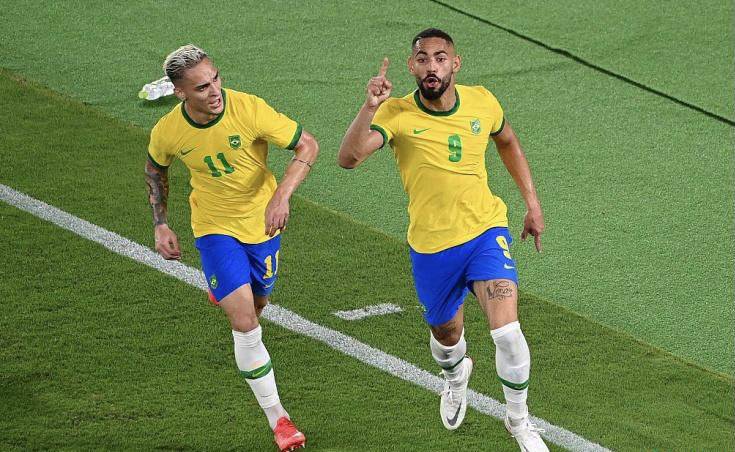 巴西加时赛2:1力克西班牙 夺东京奥运男足冠军