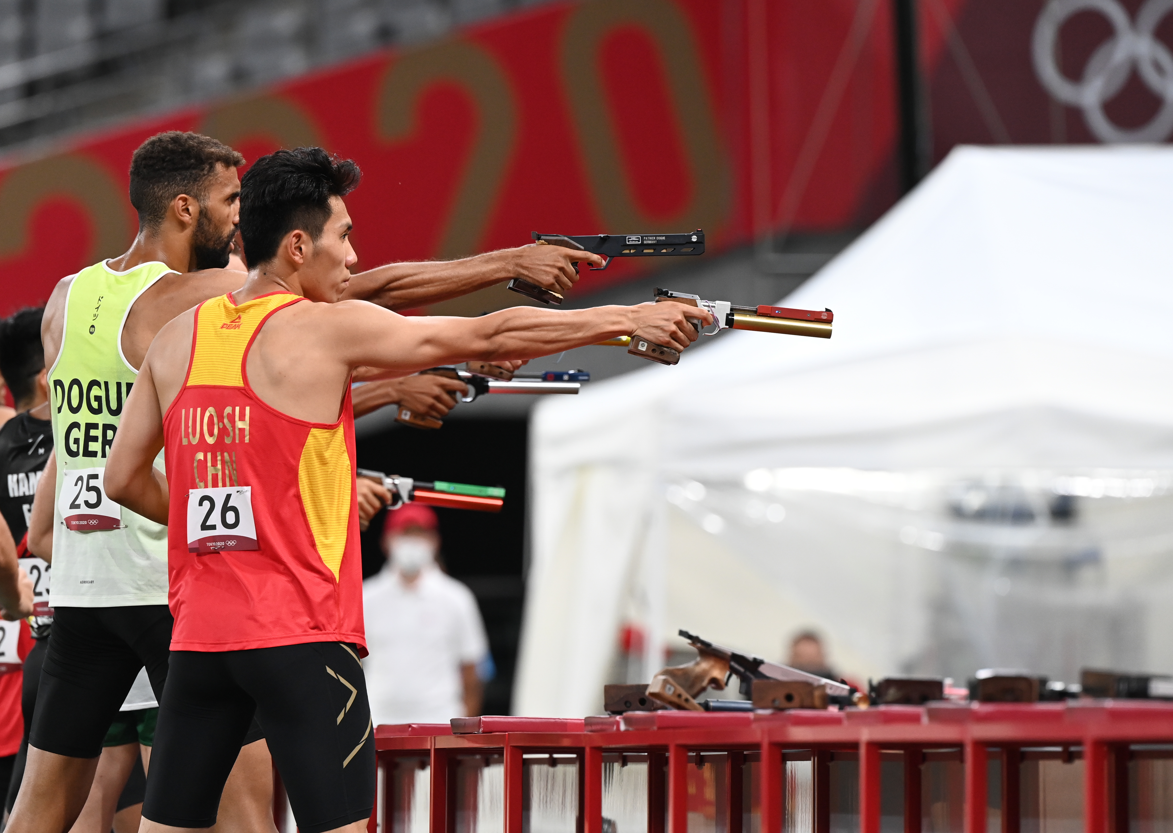 奥运会现代五项赛事包括哪些(现代五项——英国选手夺得男子冠军)