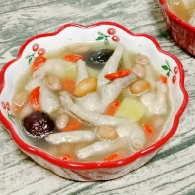 雞爪湯的做法大全,花膠雞爪湯的做法大全