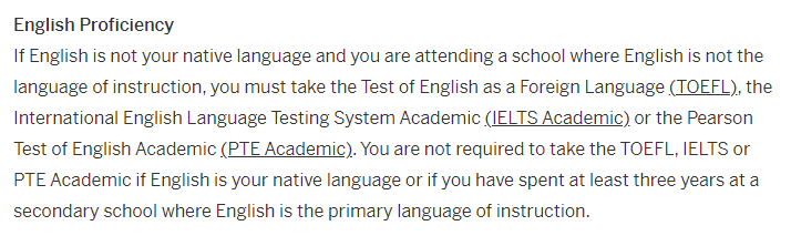 申请美国名校语言成绩要求有多高？全美TOP10高校申请要求汇总