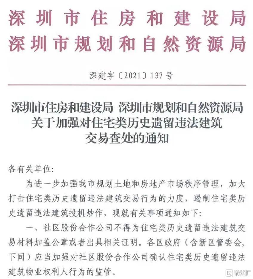 深圳小产权房最新政策,深圳小产权房最新政策2021禁止过户