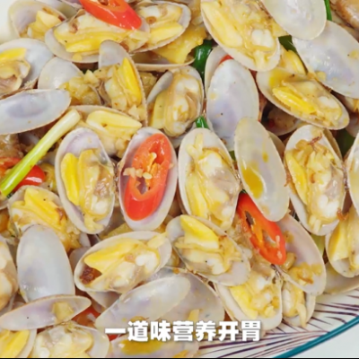炒花甲,炒花甲家常做法最簡單做法