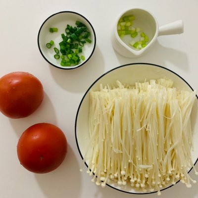 炒金針菇,炒金針菇的家常做法