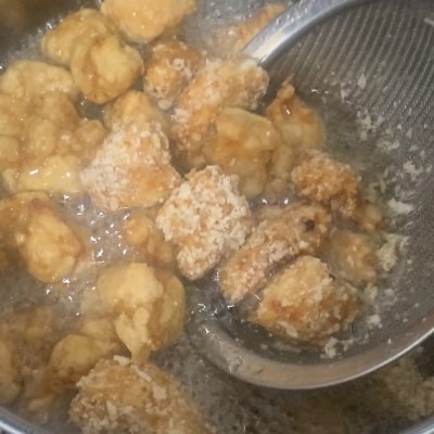 雞米花,雞米花空氣炸鍋炸多久