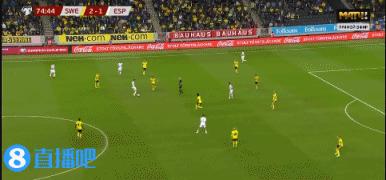 世预赛-索莱尔破门克莱松建功 瑞典2-1逆转西班牙