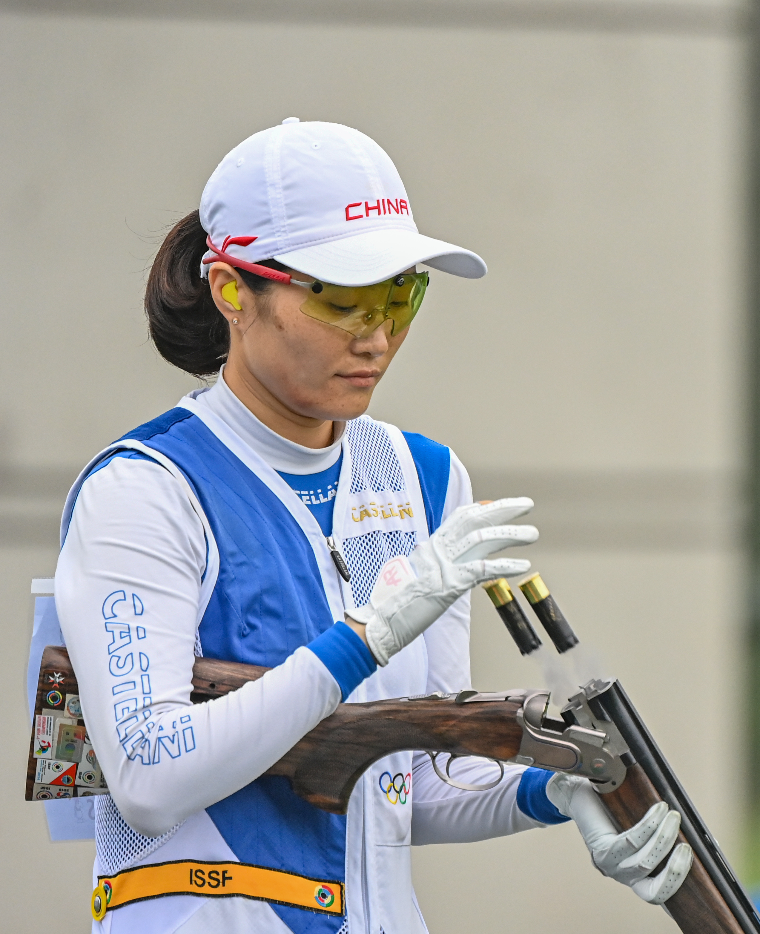 张冬莲飞碟世界杯夺冠(射击——魏萌女子飞碟双向夺冠)