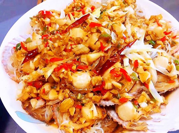 蒜蓉扇貝,蒜蓉扇貝粉絲怎么做