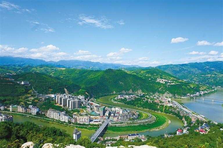 陕西旬阳市:绘就最美太极城