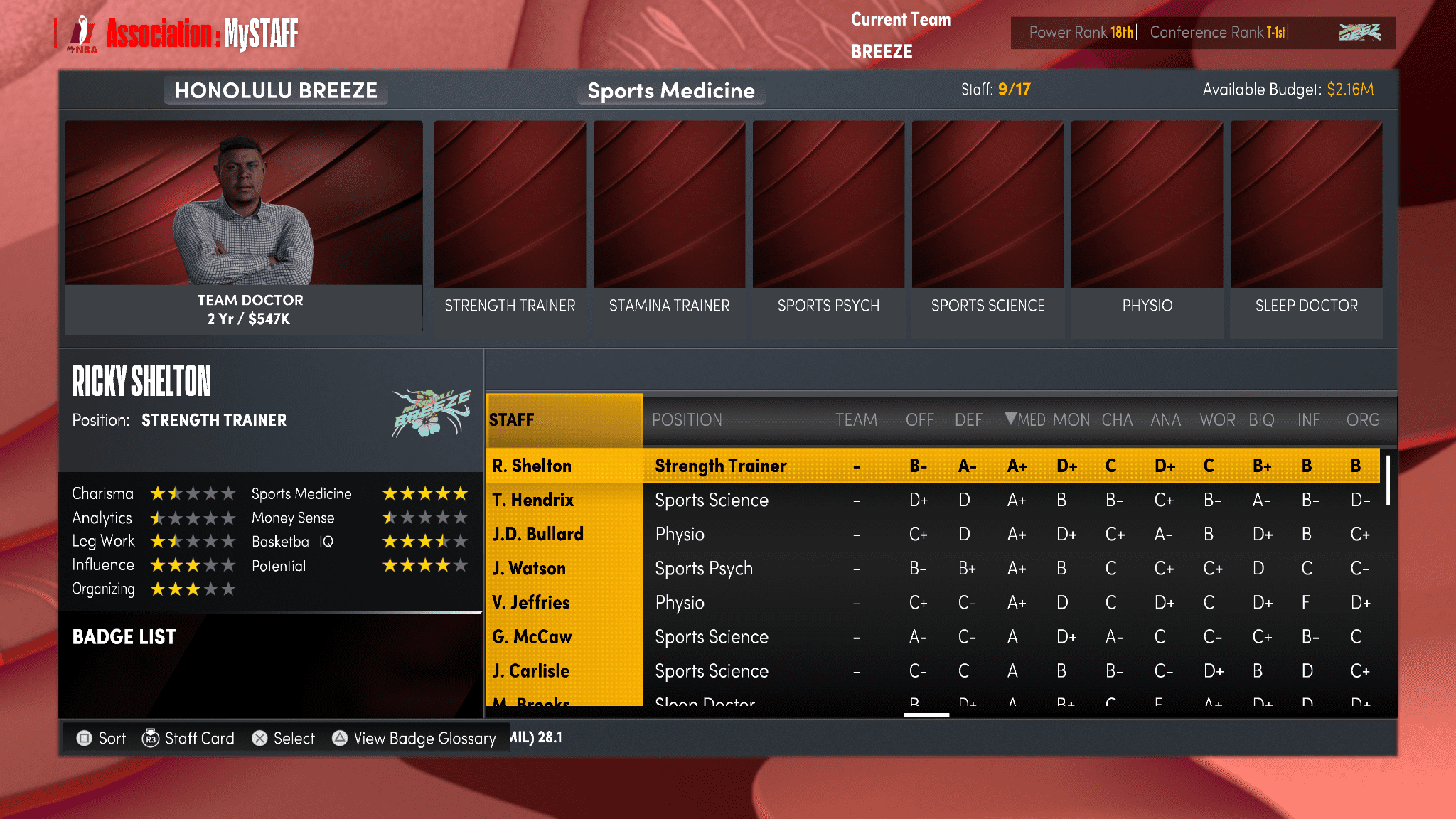 nba2k为什么未知错误(《NBA 2K22》推出全新MySTAFF模式 掌控全局)