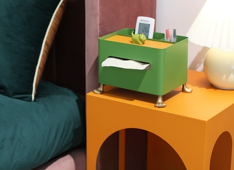 好看又好用的“猫爪纸巾盒”，既能收纳也是摆件，打造“活”的家