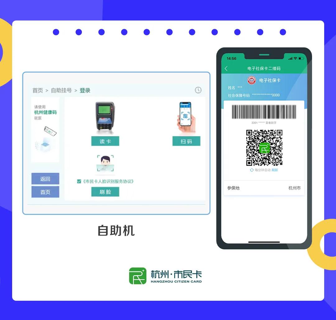 杭州市民卡,杭州市民卡和社保卡是一张卡吗