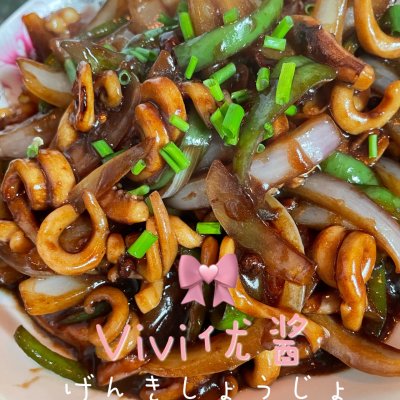 炒魷魚絲,炒魷魚絲怎么炒