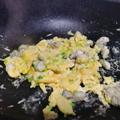 海蛎子炒鸡蛋,鸡蛋炒海蛎子的家常做法