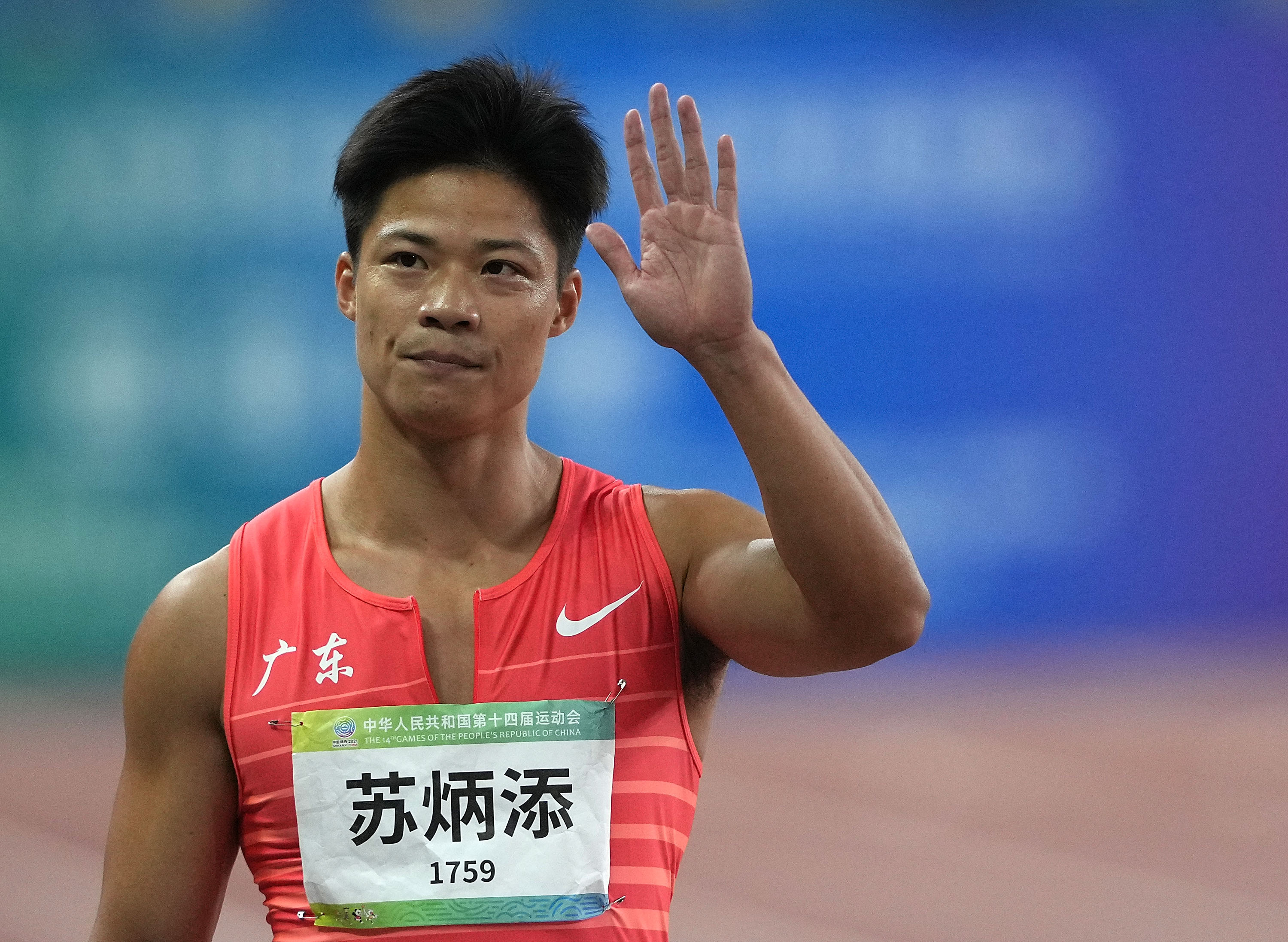 苏炳添夺得男子百米冠军(中秋之夜,圆梦全运!