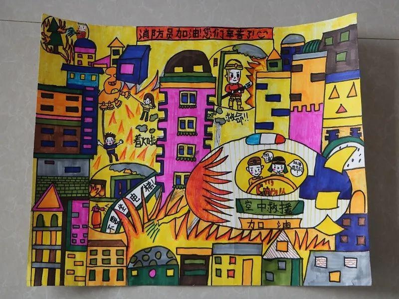 《“我是小小消防员”儿童消防绘画作文大赛》精彩回顾
