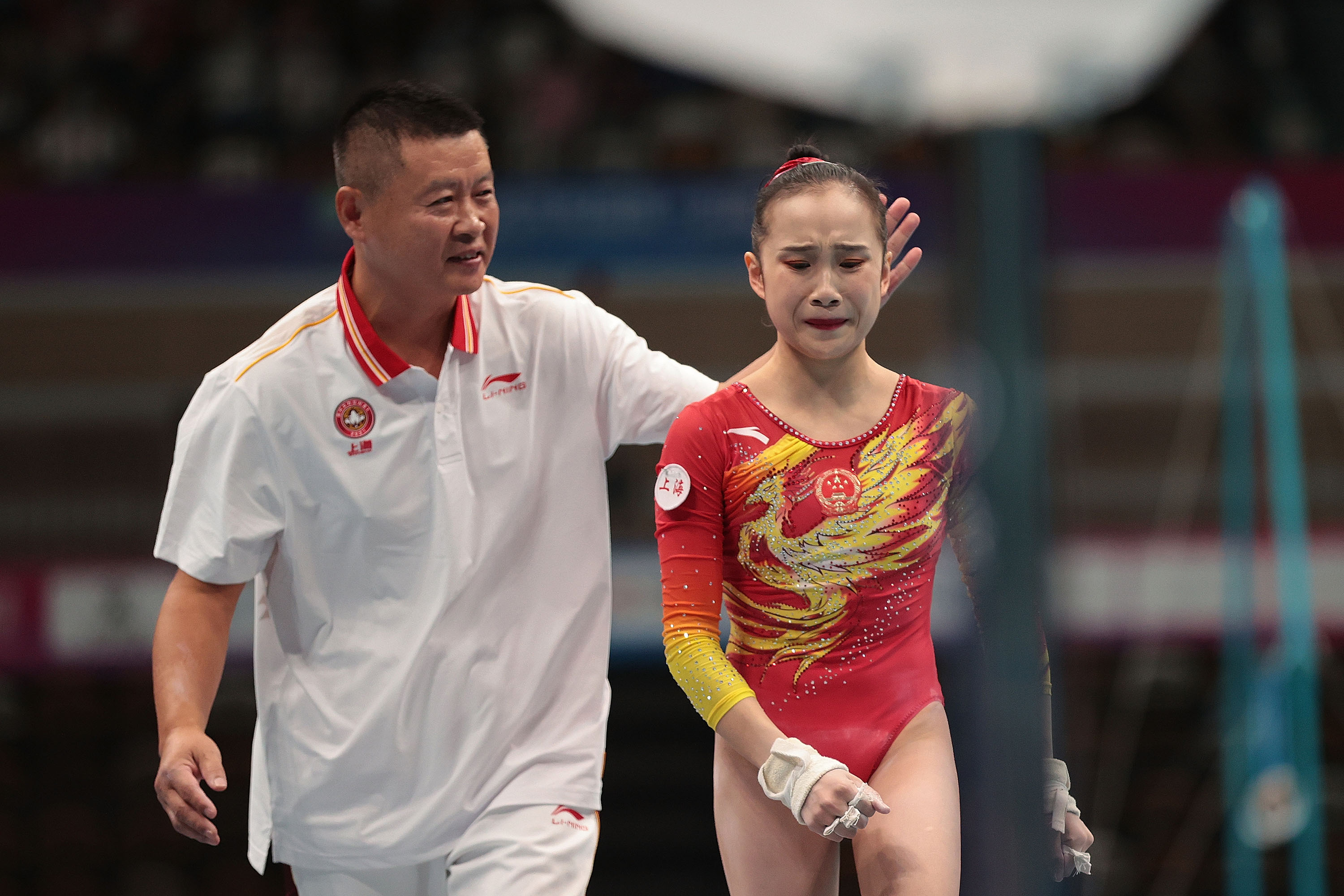 范忆琳体操夺冠（全运会—范忆琳高低杠夺冠 捍卫杠上荣誉）