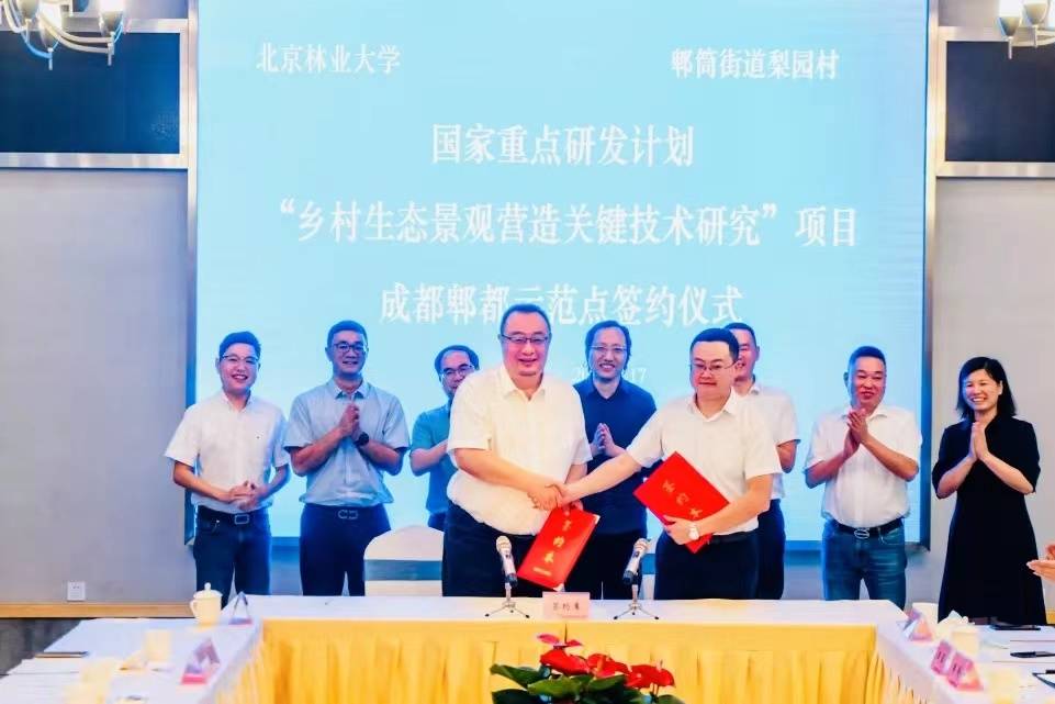 聚焦乡村生态景观营造 国家重点研发计划落户郫都区郫筒街道