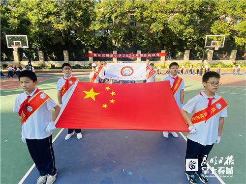 全国文明校园盘龙区桃源小学田径运动会精彩呈现