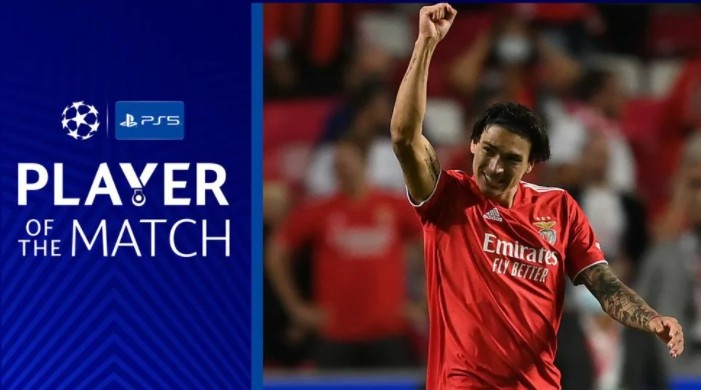 巴萨本菲卡直播（梅开二度助本菲卡3-0胜巴萨！努涅斯当选该场比赛全场最佳球员）-华海博客