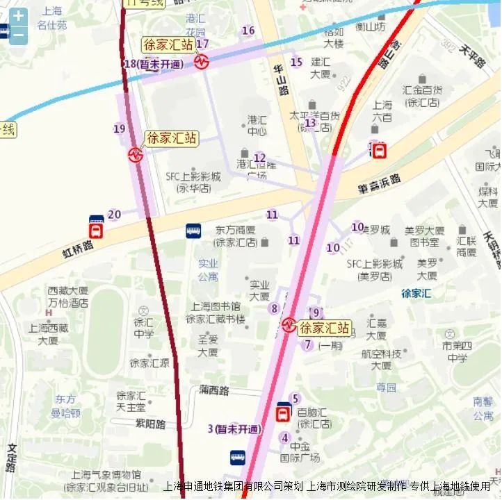 上海地铁换乘站点清单请查收→