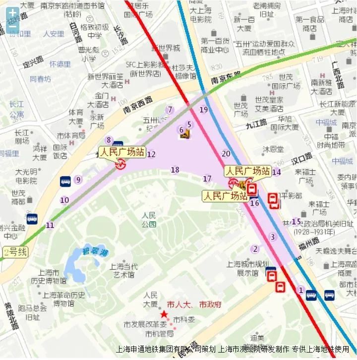 上海地铁换乘站点清单请查收→