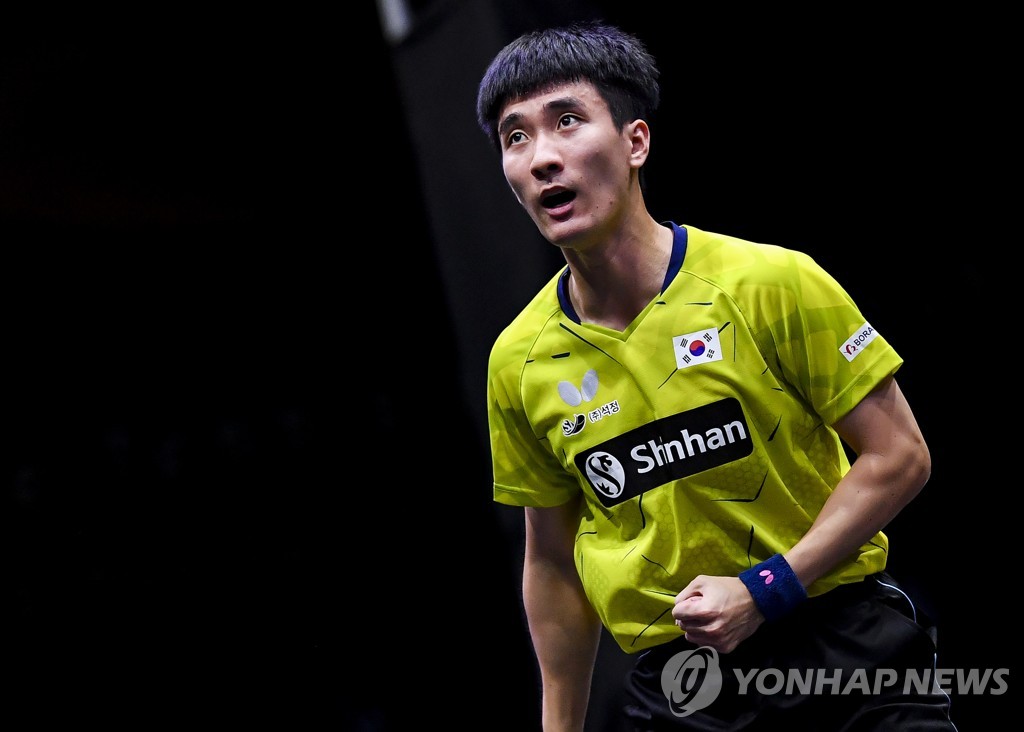 韩国乒乓球运动员(韩国乒乓球选手李尚洙拿下2021亚锦赛男单冠军，属韩国首次)