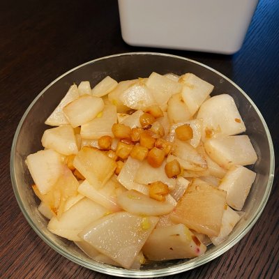 最简单的贝柱的家常做法（让你停不下筷子的贝柱烧萝卜）
