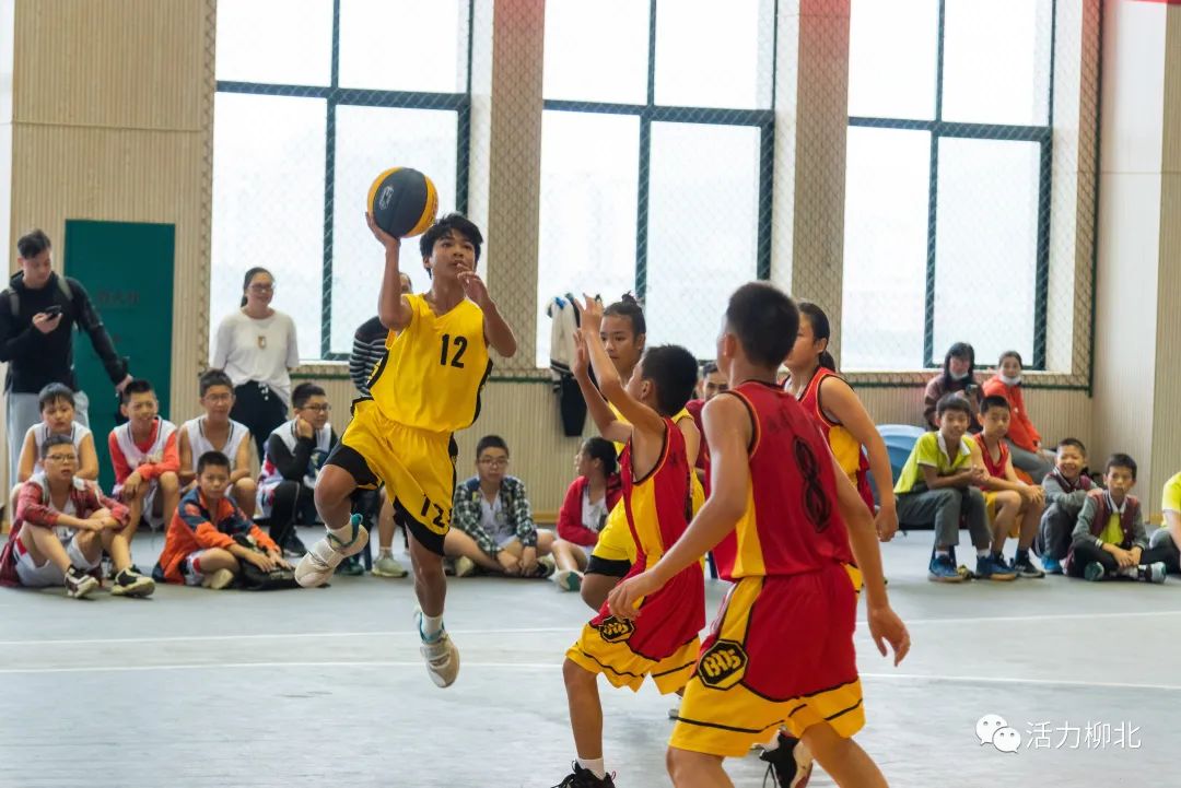 柳州市哪里有学校篮球比赛(篮球小将上线！柳州市首届小学生校园篮球班级冠军联赛在柳北区开幕……)