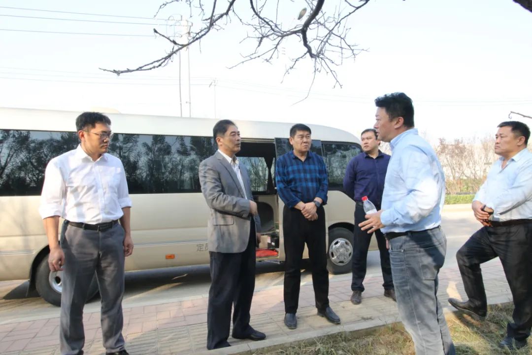 济南新材料产业园区管委会主任韩利师督导重点项目用地清表工作