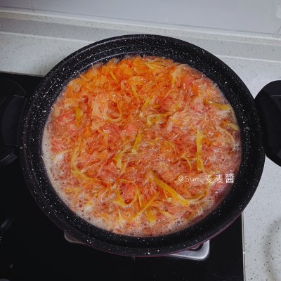 手把手教你做超好吃的蜂蜜柚子茶#一起土豆沙拉吧#