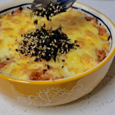 马苏里拉奶酪怎么吃（教你做超拉丝芝士焗饭）