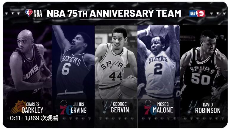 nba七十五大（NBA历史75大球星首批25人全部出炉）