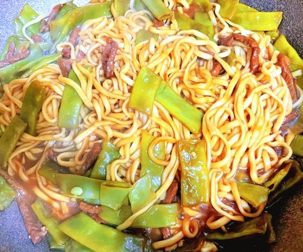 豆角燜面,豆角燜面的家常做法