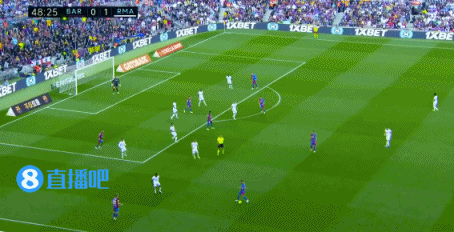 巴萨10-1皇马（西甲-阿拉巴破门阿奎罗巴萨首球 皇马2-1击败巴萨）