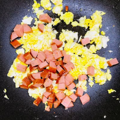 火腿炒飯,火腿炒飯的做法